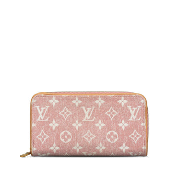 Louis Vuitton Monogram Denim Jacquard Zippy Wallet