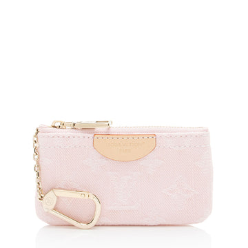 Louis Vuitton Monogram Denim Key Pouch