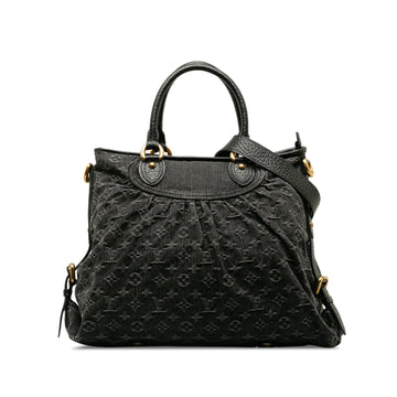 Louis Vuitton Monogram Denim Neo Cabby MM (SHG-TC85zn)