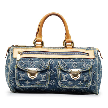 Louis Vuitton Monogram Denim Neo Speedy 30 (SHG-IwEjkZ)