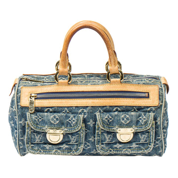 Louis Vuitton Monogram Denim Neo Speedy 30 (SHG-GgKeVV)