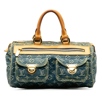 Louis Vuitton Monogram Denim Neo Speedy 30 (SHG-fwaYcJ)