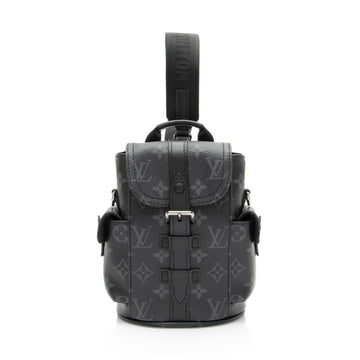 Louis Vuitton Monogram Eclipse Christopher Nano Crossbody