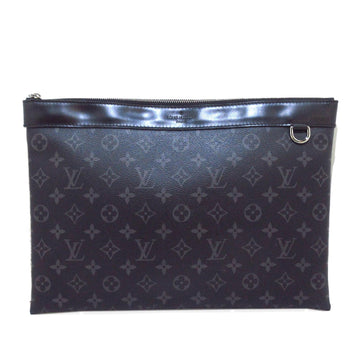 Louis Vuitton Monogram Eclipse Discovery Pochette GM (SHG-EvPn9B)