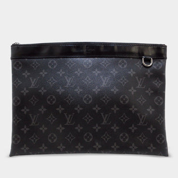 Louis Vuitton Monogram Eclipse Discovery Pochette GM (SHG-jm4vmb)
