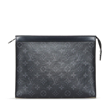 Louis Vuitton Monogram Eclipse Pochette Voyage MM (SHG-s1vW8V)