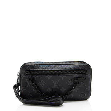 Louis Vuitton Monogram Eclipse Volga Pochette