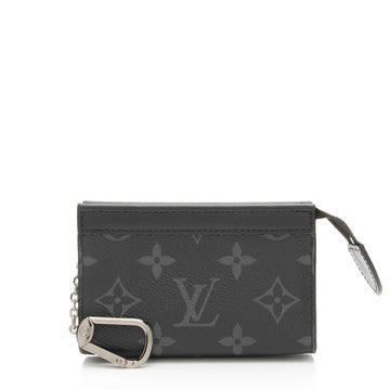 Louis Vuitton Monogram Eclipse Voyage Key Pouch