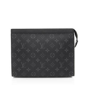 Louis Vuitton Monogram Eclipse Voyage MM Pochette (SHF-naXUvB)