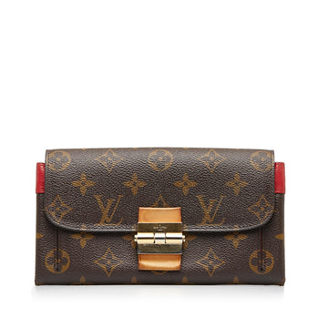 Louis Vuitton Monogram Elysee Long Wallet (SHG-Y051fA)