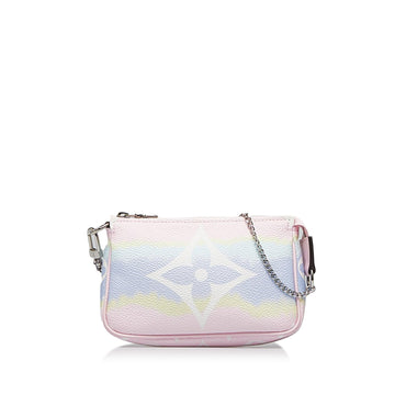 Louis Vuitton Monogram Escale Mini Pochette Accessoires (SHG-AjM93u)
