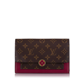 Louis Vuitton Monogram Flore Wallet On Chain