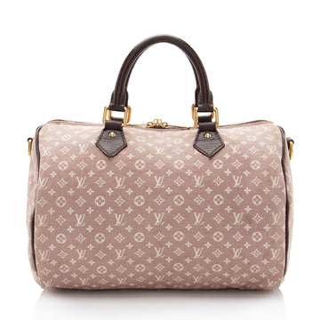 Louis Vuitton Monogram Idylle Speedy Bandouliere 30 Satchel (SHF-apSnuM)