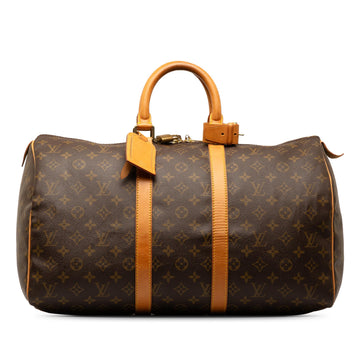 Louis Vuitton Monogram Keepall 45 (SHG-MeJBXF)