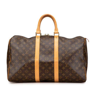 Louis Vuitton Monogram Keepall 45 (SHG-5iQtA1)