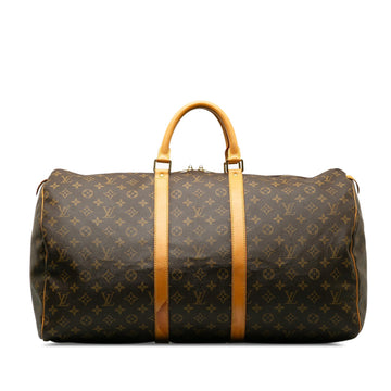 Louis Vuitton Monogram Keepall 55 (SHG-K4pbr4)