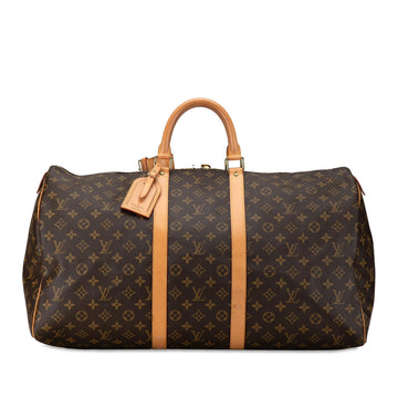 Louis Vuitton Monogram Keepall 55 (SHG-cw4PjN)