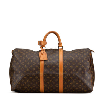 Louis Vuitton Monogram Keepall 55 (SHG-NVRJQB)