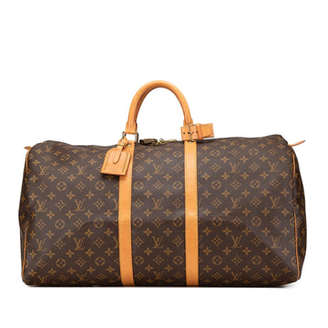 Louis Vuitton Monogram Keepall 55 (SHG-2ju8jP)