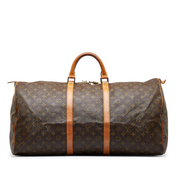Louis Vuitton Monogram Keepall 60 (SHG-FoofFX)