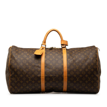 Louis Vuitton Monogram Keepall 60 (SHG-rYG0tK)
