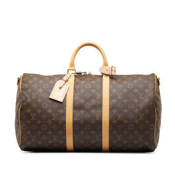Louis Vuitton Monogram Keepall Bandouliere 50 (SHG-cg46wb)
