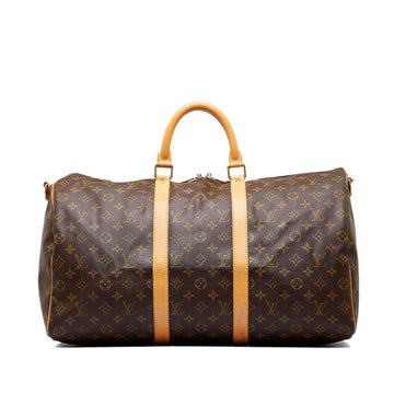 Louis Vuitton Monogram Keepall Bandouliere 50 (SHG-p4ddXY)