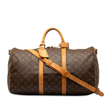 Louis Vuitton Monogram Keepall Bandouliere 50 (SHG-wnoX4I)