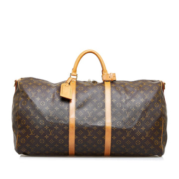 Louis Vuitton Monogram Keepall Bandouliere 60 (SHG-O0F0Yr)