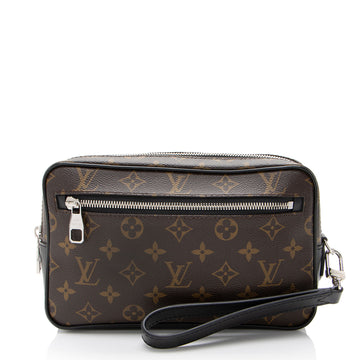 Louis Vuitton Monogram Macassar Kasai Clutch