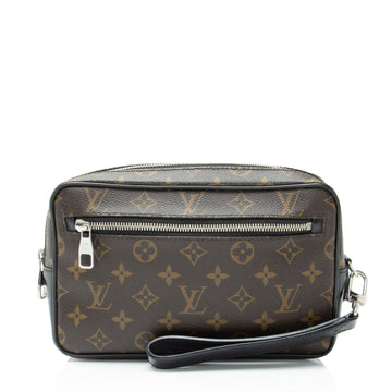 Louis Vuitton Monogram Macassar Kasai Clutch