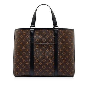 Louis Vuitton Monogram Macassar Weekend Tote PM (SHG-fsSloV)