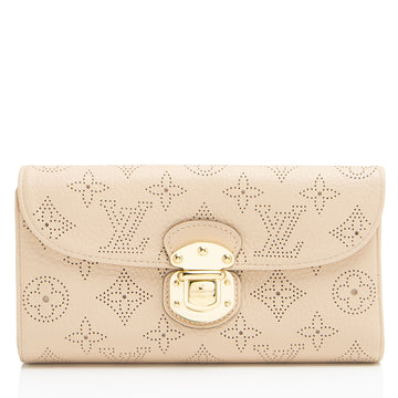 Louis Vuitton Monogram Mahina Leather Amelia Wallet