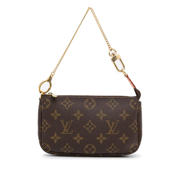Louis Vuitton Monogram Mini Pochette Accessoires (SHG-BaioNP)