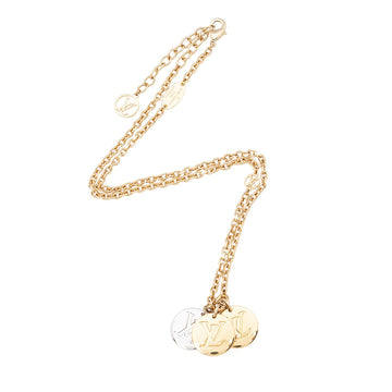 Louis Vuitton Monogram Miss LV Charm Necklace
