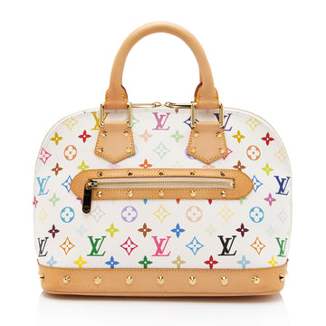 Louis Vuitton Monogram Multicolore Alma Satchel (SHF-Zj7zks)