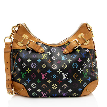 Louis Vuitton Monogram Multicolore Greta Hobo (SHF-VRbkbW)