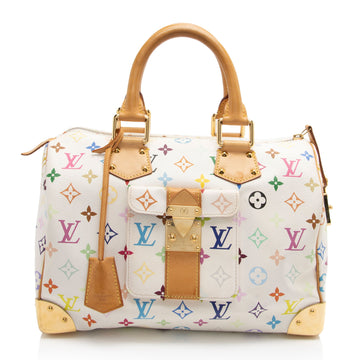 Louis Vuitton Monogram Multicolore Speedy 30 Satchel (SHF-Mk6xIk)