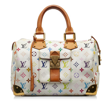 Louis Vuitton Monogram Multicolore Speedy 30 (SHG-Dpx3PV)