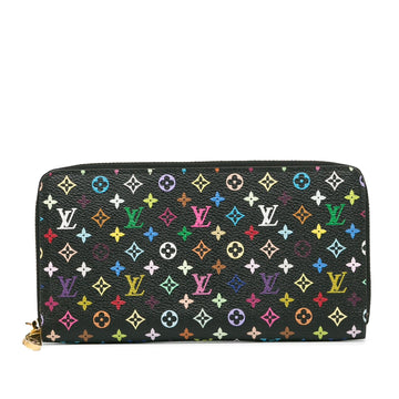 Louis Vuitton Monogram Multicolore Zippy Wallet (SHG-vM44r2)