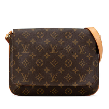 Louis Vuitton Monogram Musette Tango Short Strap (SHG-zlElhl)