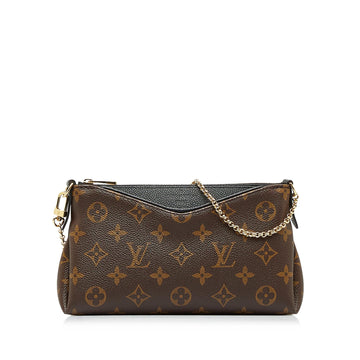 Louis Vuitton Monogram Pallas Clutch (SHG-SncBSk)