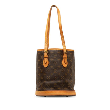 Louis Vuitton Monogram Petit Bucket (SHG-CAZG4B)
