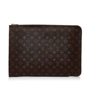 Louis Vuitton Monogram Poche Documents Portfolio (SHG-X9pApM)