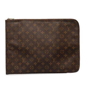 Louis Vuitton Monogram Poche Documents Portfolio (SHG-XojJPp)