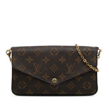 Louis Vuitton Monogram Pochette Felicie (SHG-kLSkU9)