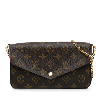 Louis Vuitton Monogram Pochette Felicie (SHG-JTP3VF)