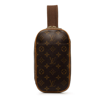 Louis Vuitton Monogram Pochette Gange (SHG-eHLuVN)