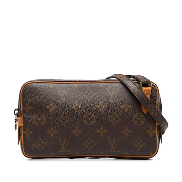 Louis Vuitton Monogram Pochette Marly Bandouliere (SHG-eyrZCY)