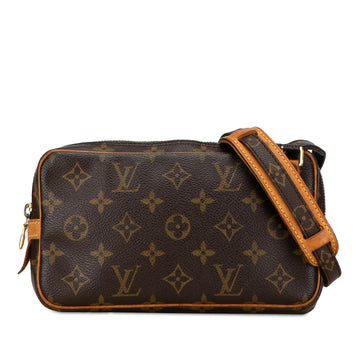 Louis Vuitton Monogram Pochette Marly Bandouliere (SHG-a081dv)